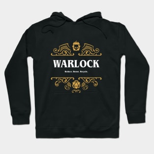 Warlock Class Tabletop RPG Gaming Hoodie